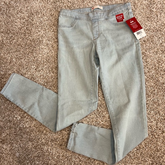 Girls Levi’s Pull on flex skinny jeans - size 14 - Picture 1 of 4